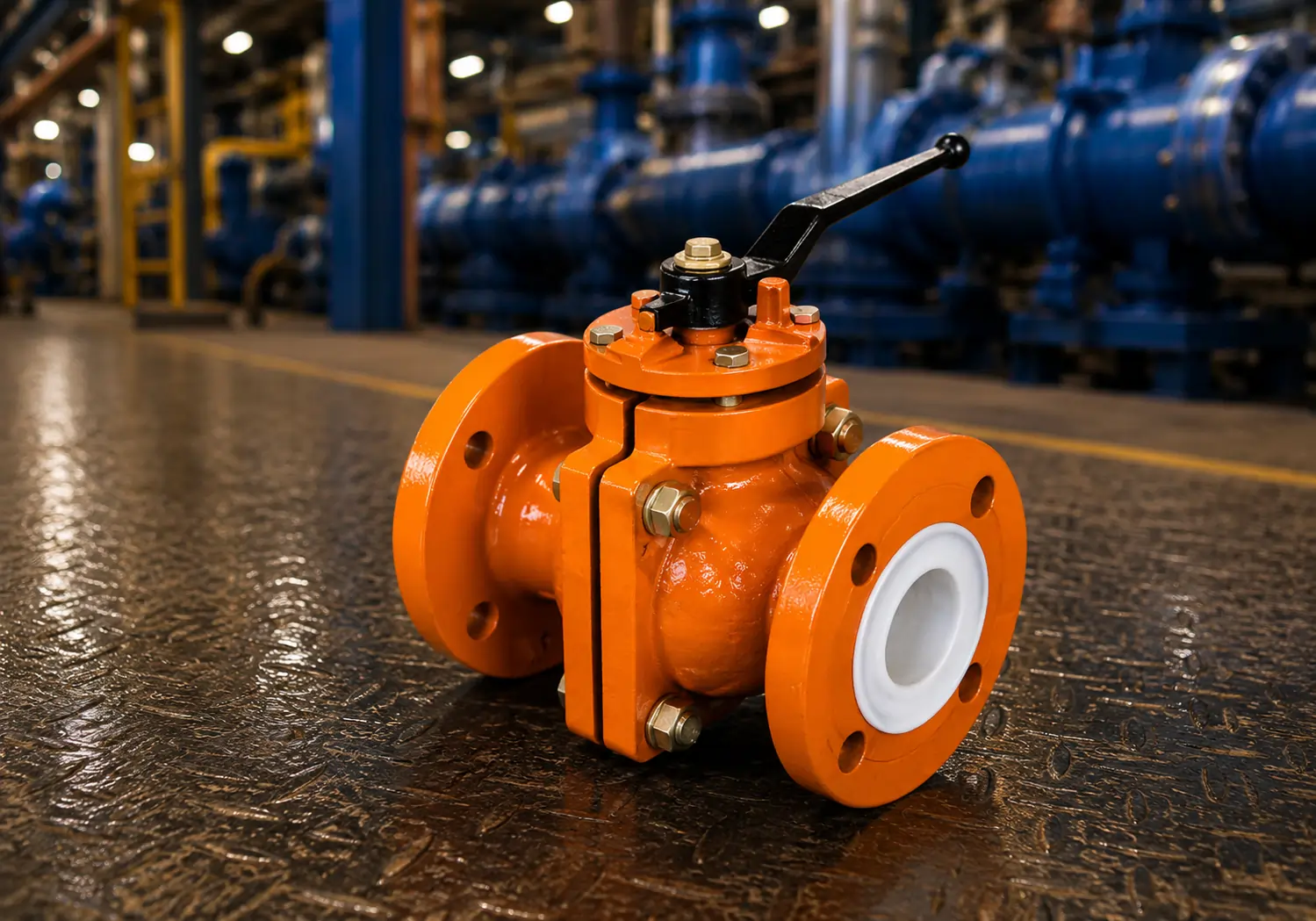 PTFE Lined Ball Valve