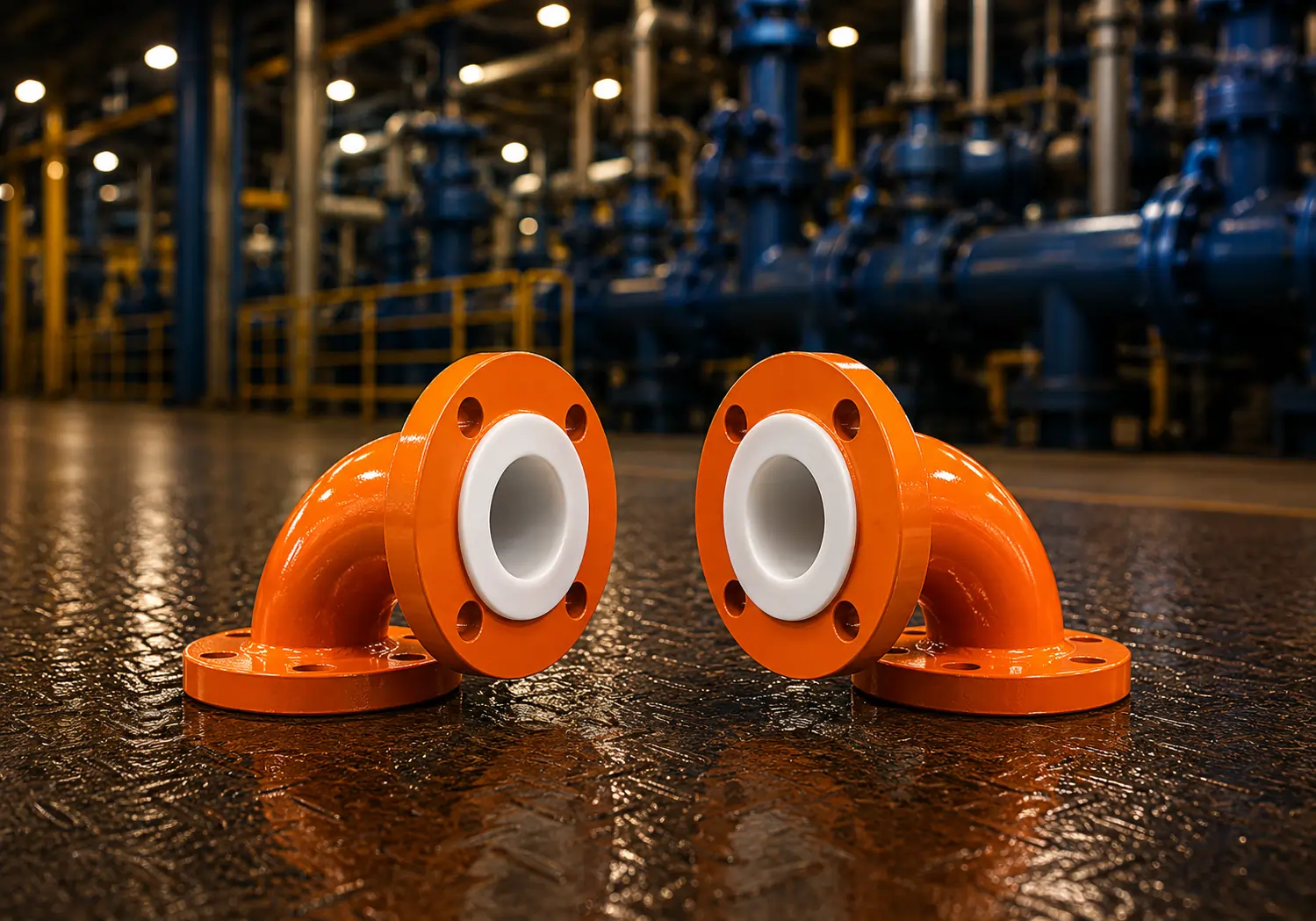 PTFE Lined Elbow 45°- 90°
