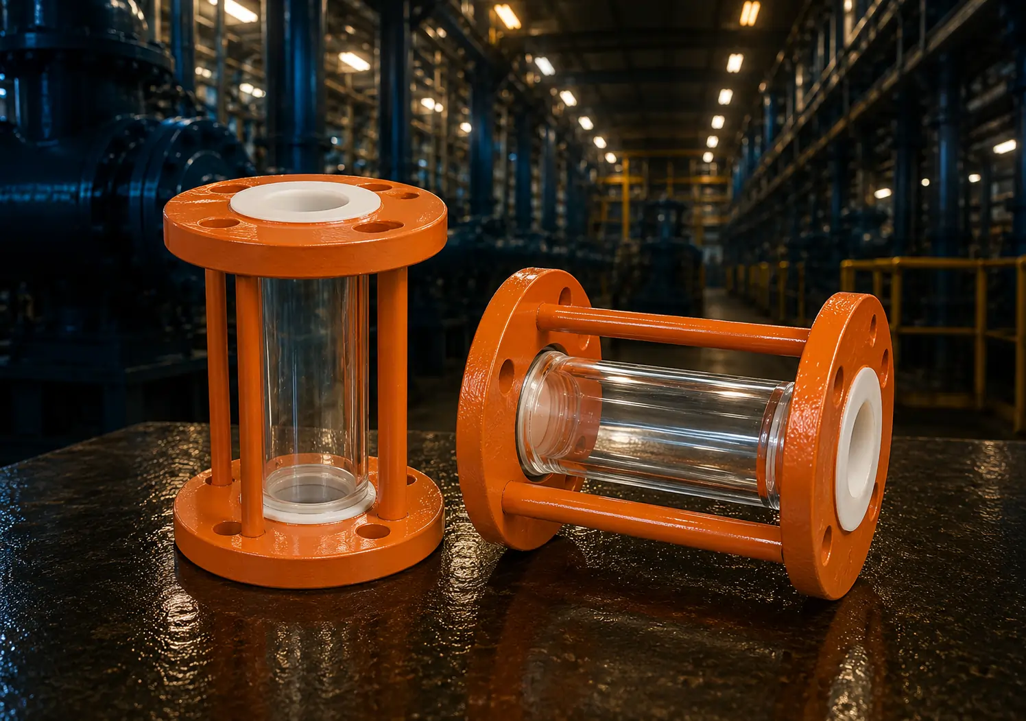 PTFE Lined Sight Flow Indicator