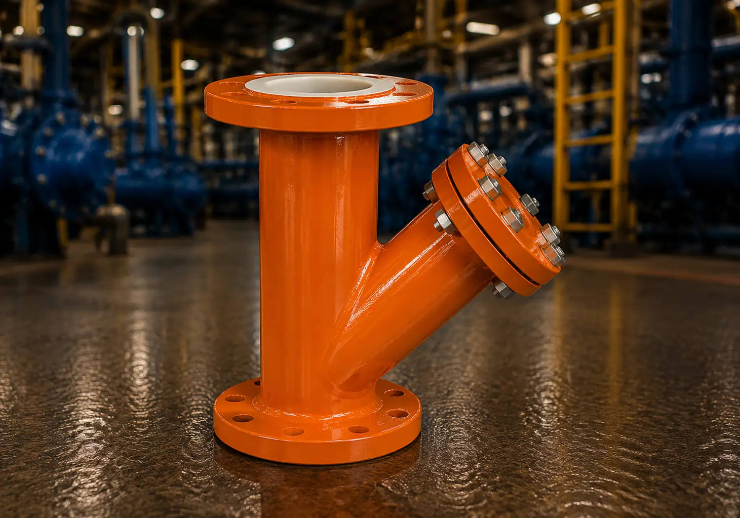 PTFE Lined Y-type Strainer - Basket Strainers
