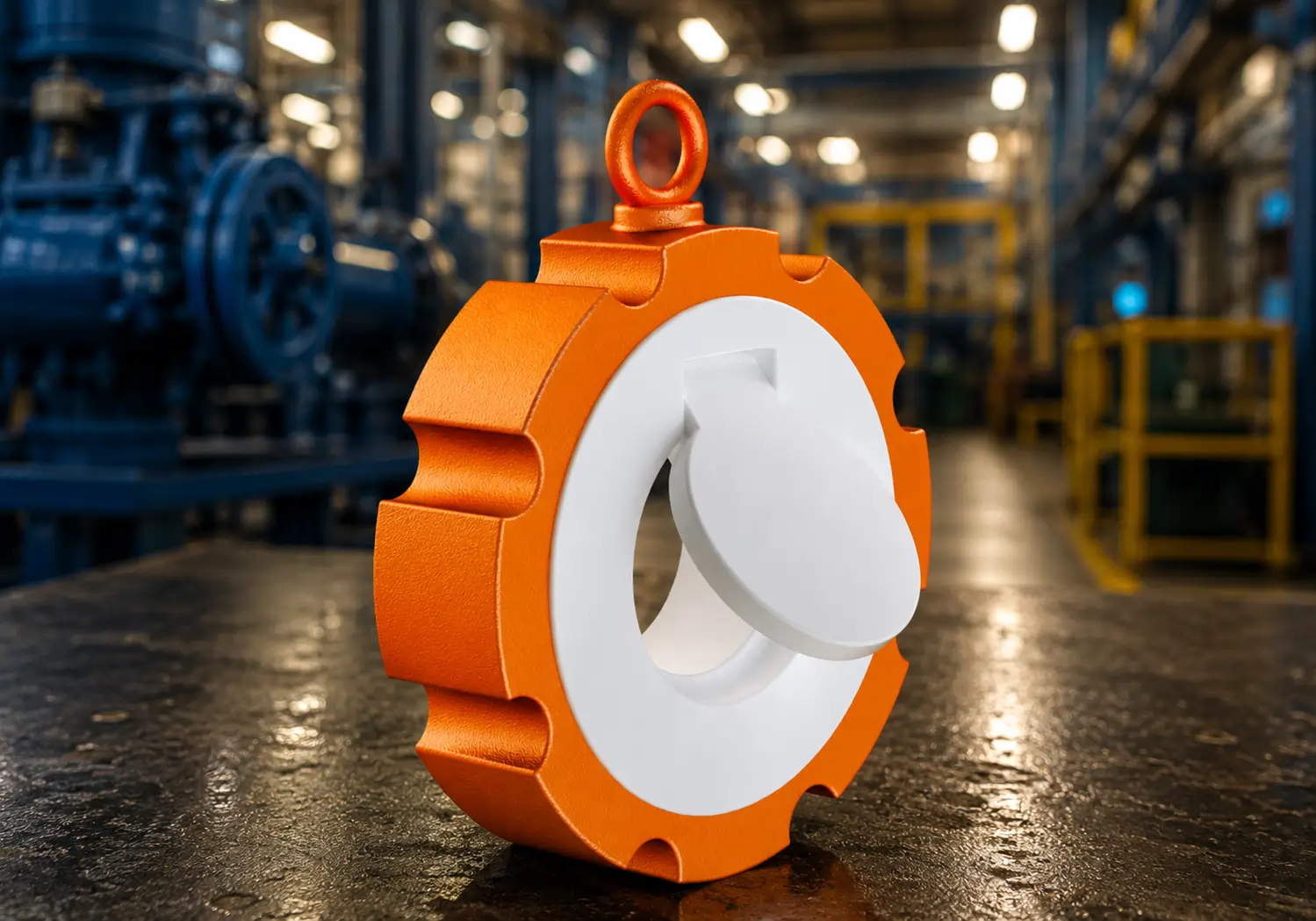 PTFE Swing Check Valve